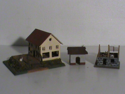 Lot maquettes maisons ho - lot, de