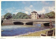 Irlande - Galway - River Corrib and Claddagh Bridge - Ireland - CPM - Voir Scans