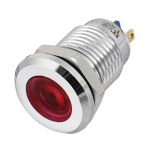 Voyant 12v 12mm boîtier - d,