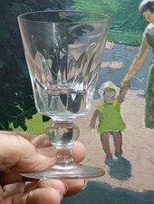 1 Verre à Vin, eau en Cristal