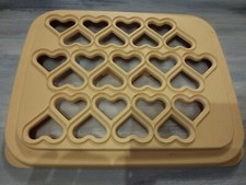 TUPPERWARE PLAQUE Raviolis Coeur Ravioles RECETTES TBE CUISINE USTENSILE 