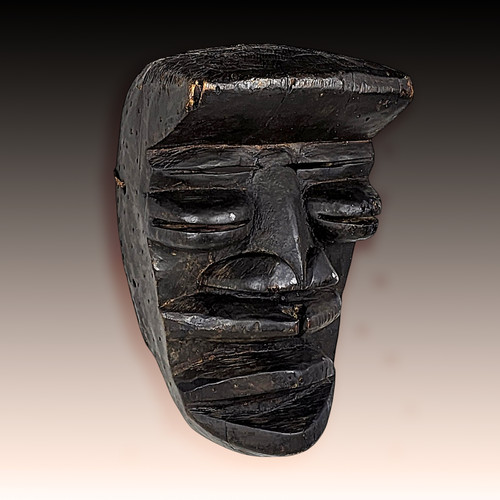 Masque africain glé bété - africain,