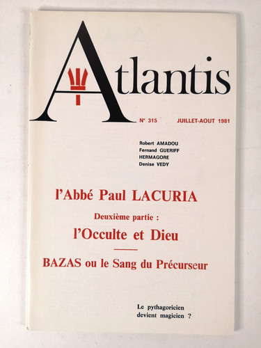 Revue atlantis 315 - 315,