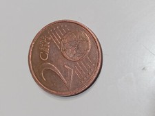 2 centimes 1999 Erreur de frappe / 2 cents 1999 Typing error