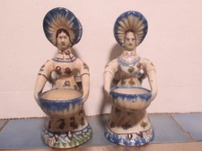 Céramique de Desvres. Paire