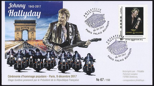 Fdc france 2017 cérémonie - france, “cérémonie