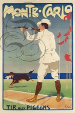 REPRO DECO AFFICHE MONTE CARLO