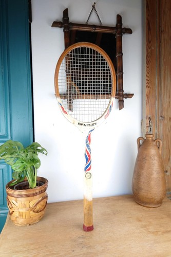 Raquette tennis ancienne - raquette, de
