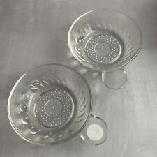 Paire de tastevin en verre