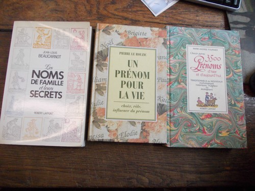 Lot livres sur les - de,