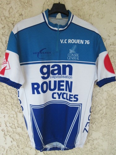 Maillot cycliste rouen - cycliste,