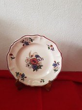 1 Assiette plate Sarreggumines