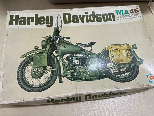 Kit maquette moto militaire
