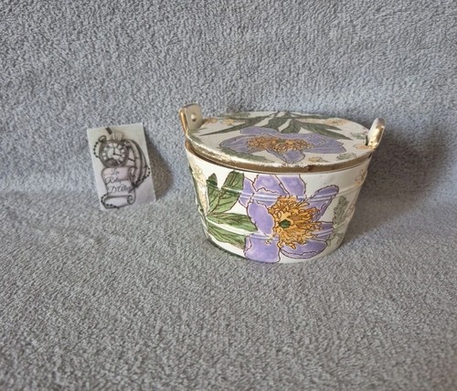Pot beurrier en faïence - pot,