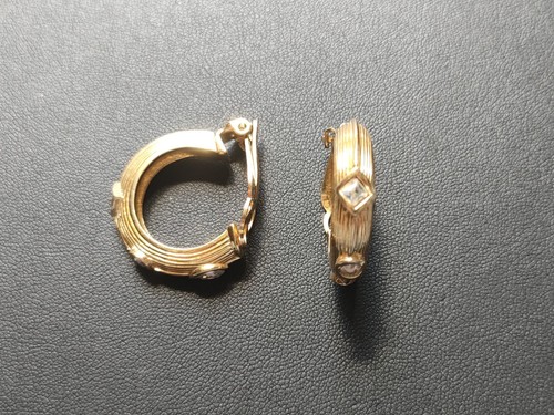 Bijou ancien vintage boucles - bijou,