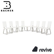 Ensemble De 8 Chaises En Cuir