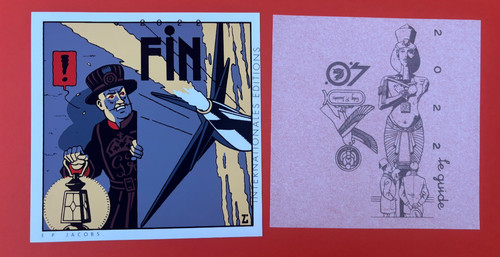 Jacobs serigraphie carte - jacobs, de