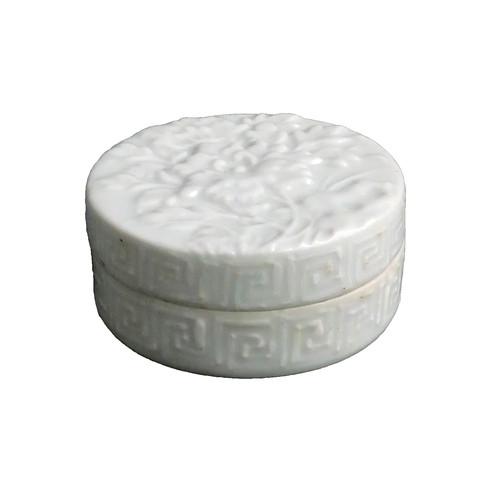 Boîte porcelaine moulée - porcelaine,