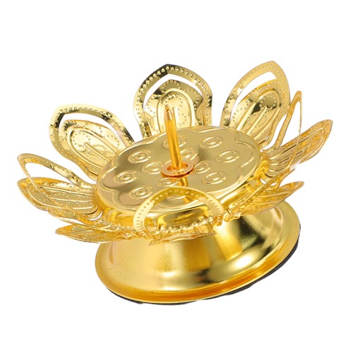 Bougeoir forme fleur - , en