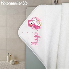 Cape de bain en éponge