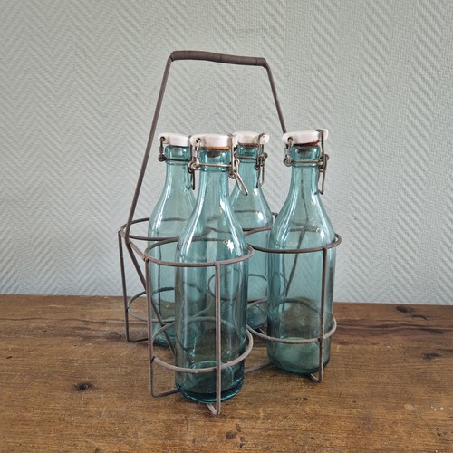 Ancien porte bouteille vin - ancien, à
