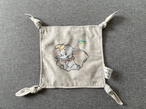 Doudou plat dumbo éléphant - plat,