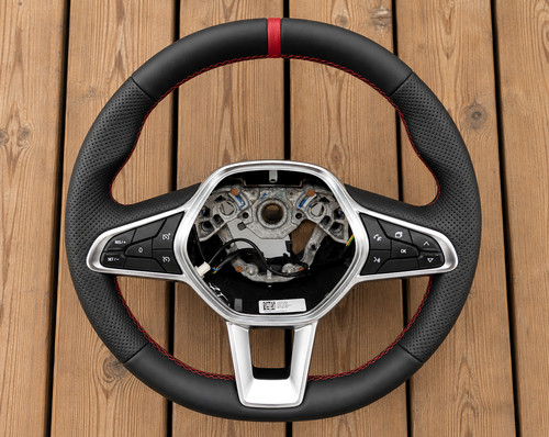 Volant cuir neuf pour renault - cuir,