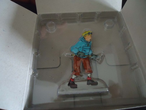 Figurine metal tintin herge - metal,