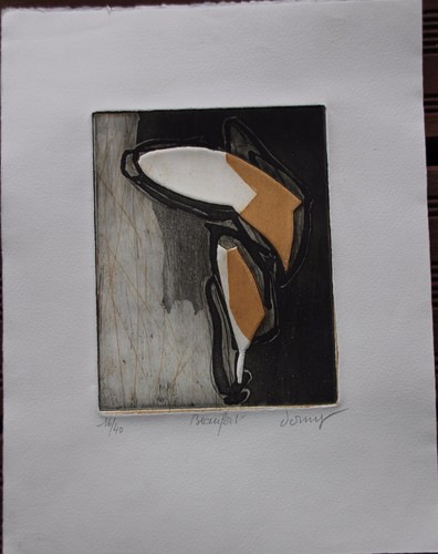 Gravure aquatinte etching