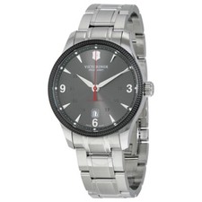 Swiss Army Victorinox 241714 Men's Stainless Steel  Mechanical Grey auto Watch