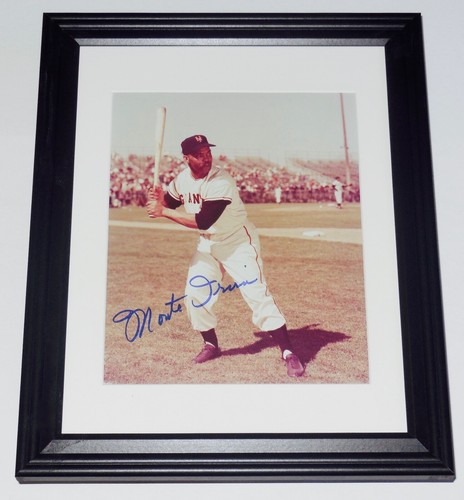 Monte irvin autographed 8x10 - monte,