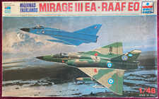 MAQUETTE - ESCI - 1/48 - AVION - MIRAGE III EA - RAAF EO - VOIR DESCRIPTIF
