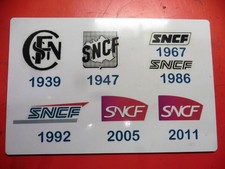 Plaque Logos SNCF - Plaques