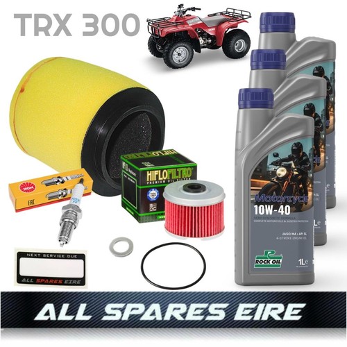Honda trx300 big red quad - honda, quad/atv