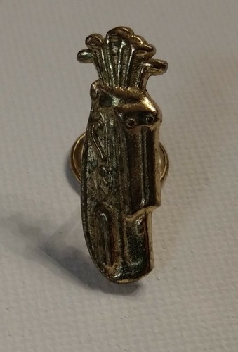 Vintage golf lapel - golf, bag