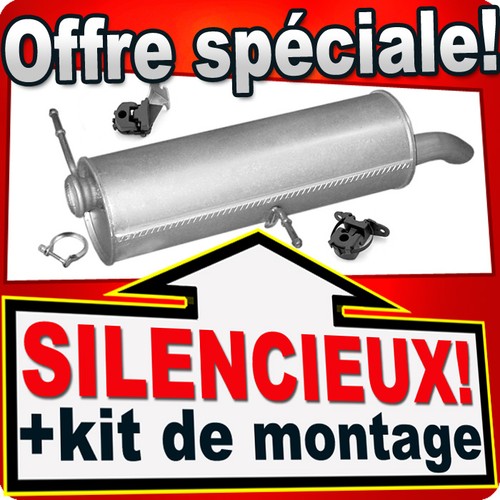 Silencieux arriere pour - silencieux,