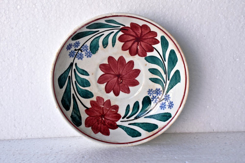 Ancien bol floral - bol,