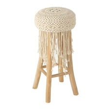 Tabouret de Bar Macramé "Pure