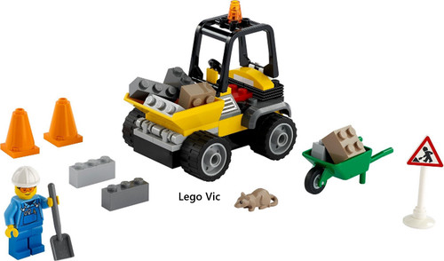 Lego 60284 city roadwork truck - lego,