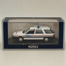 Norev 1/43 Renault R21 Nevada Sw Station Wagon Douanes 1993 White Diecast Model