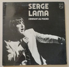 Vinyle 33 Tours Serge Lama L'Enfant au Piano