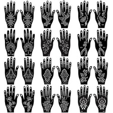24 Henné Pochoirs de tatouage