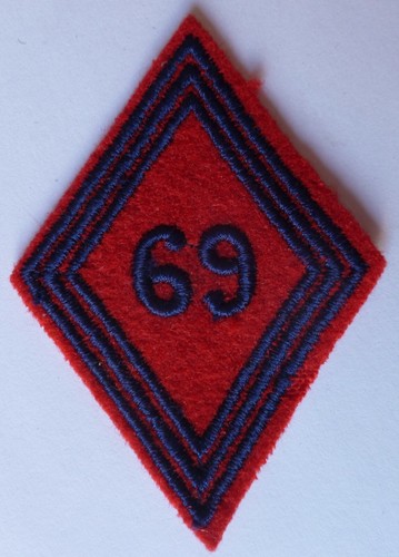 Insigne tissu losange modèle - insigne,