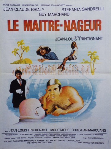 Maître nageur affiche - "le, maÎtre-nageur"