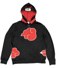 Naruto Shippuden Itachi Akatsuki Caché Feuille Symbole Cosplay Capuche À Bandeau