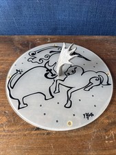 Plateau à fromage en verre et