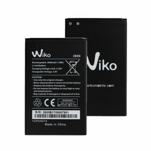 Batterie wiko 2600 - batterie, pour