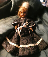 POUPEE ANCIENNE SFBJ NOIRE   /  28 cm composition 