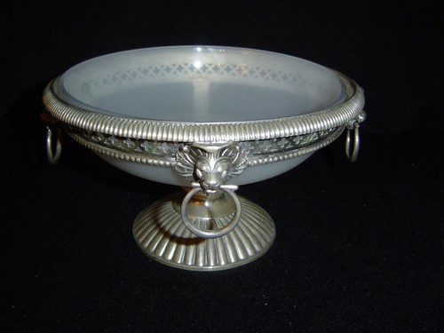 Silverplated bowl holder - bowl,