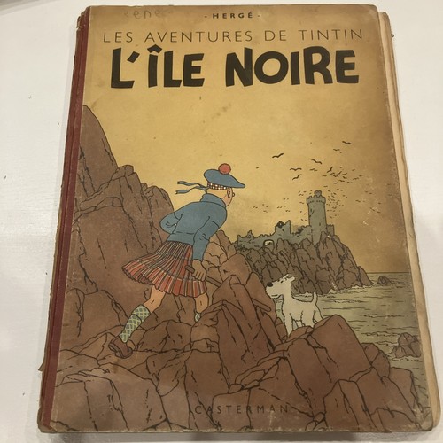 Bande dessinnée tintin ile - tintin,